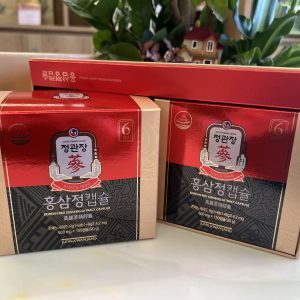 TPBVSK KOREAN RED GINSENG DẠNG VÊN 180G-HỘP 300 VIÊN